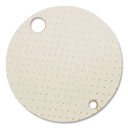 Drum Top Cover, 22 in dia, Oil Only, White