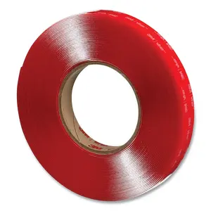 VHB 051115-25523 VHB  Heavy Duty Mounting Tape, 4910, 3/4 in W x 15 yd L, 40 mil Thick, Clear