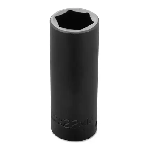 Torqueplus Metric Deep Impact Sockets 1/2 in, 1/2 in Drive, 22 mm, 6 Points Torqueplus Metric Deep Impact Sockets 1/2 in, 1/2 in Drive, 22 mm, 6 Points