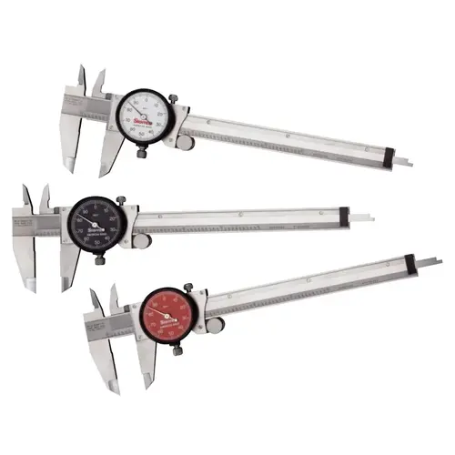 120 Series Dial Caliper, 0 to 9 in, Stainless Steel Tip, White Display 120 Series Dial Caliper, 0 to 9 in, Stainless Steel Tip, White Display