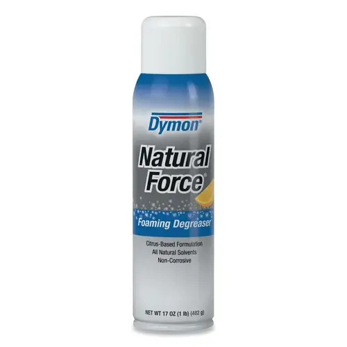 Natural Force Foaming Degreasers, 20 oz Aerosol Can Milky White Natural Force Foaming Degreasers, 20 oz Aerosol Can Milky White