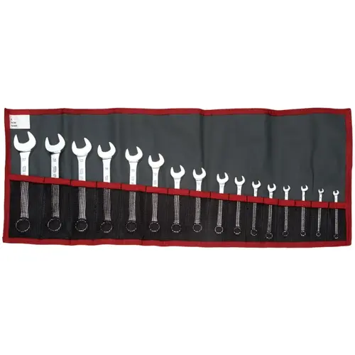 16 Piece Short Combination Wrench Sets, Points, Metric 16 Piece Short Combination Wrench Sets, Points, Metric