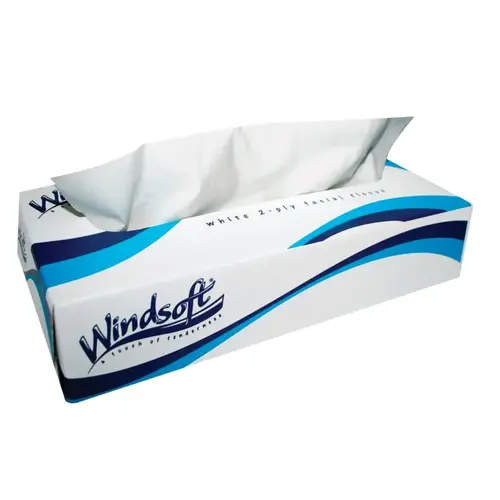 Facial Tissues, 8 in x 8.3 in White