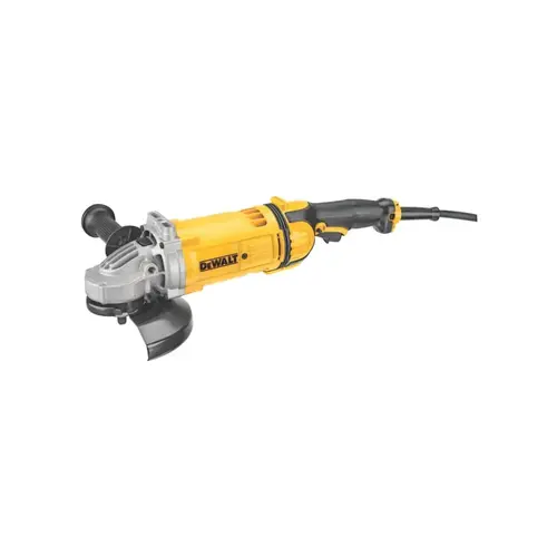4.7 hp Large Angle Grinder, 7 in dia, 15 A, 8500 rpm, Lock-On/Trigger 4.7 hp Large Angle Grinder, 7 in dia, 15 A, 8500 rpm, Lock-On/Trigger