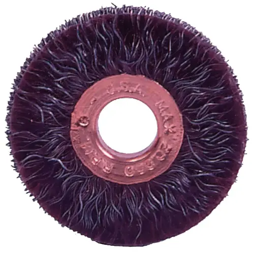Polyflex Small Diameter Wire Wheel, 3 in D, .0118 Steel Polyflex Small Diameter Wire Wheel, 3 in D, .0118 Steel
