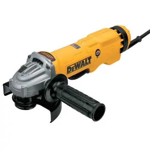 High Performance Angle Grinder with E-Clutch , 4.5 to 5 in dia, 9,000 RPM, Paddle, No Lock On