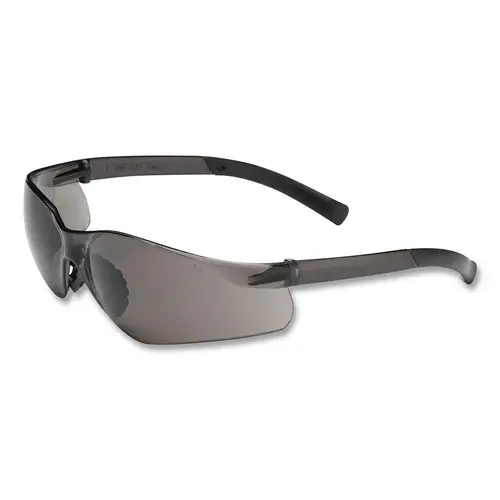 Zenon Z14SN Rimless Safety Glass, Tinted, Polycarbonate, Anti-Scratch, Black, PVC Gray