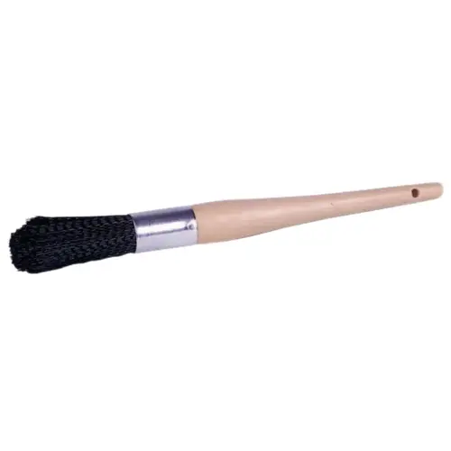 Parts Cleaning Brush, 2-1/2 in Trim, Chisel Trim Nylon Black Parts Cleaning Brush, 2-1/2 in Trim, Chisel Trim Nylon Black
