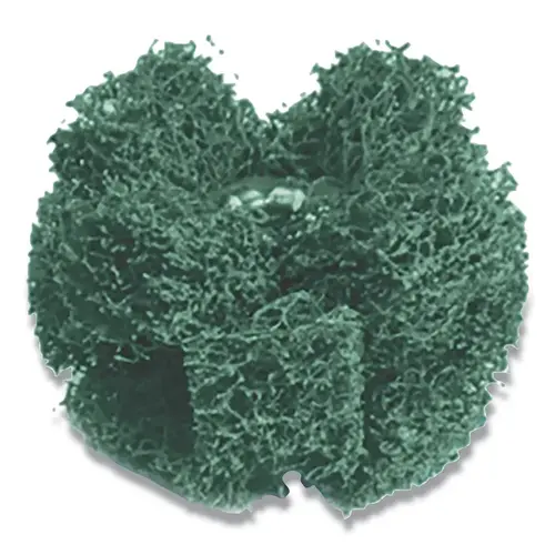 Buff and Blend Cross Buff HS, 1 in dia, Aluminum Oxide, Coarse Green Buff and Blend Cross Buff HS, 1 in dia, Aluminum Oxide, Coarse Green