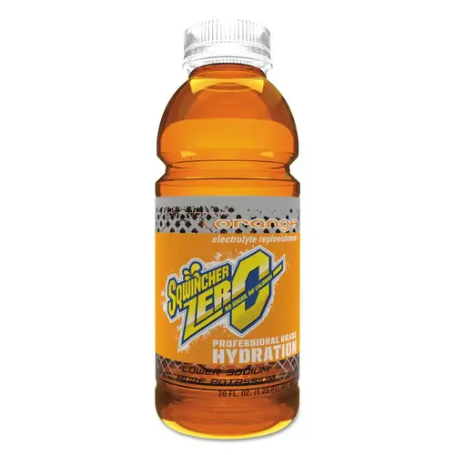 ZERO Ready-To-Drink, 20 oz, Wide-Mouth Bottle, Orange ZERO Ready-To-Drink, 20 oz, Wide-Mouth Bottle, Orange