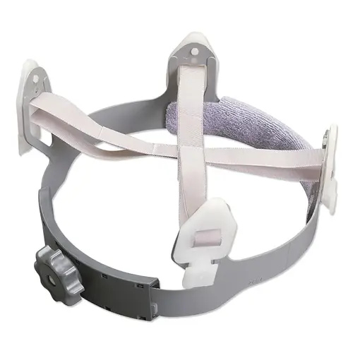 Head-Hugger Suspensions, 4-Pt Ratchet; Crown Strap, For SC-6, SC-16 Gray Head-Hugger Suspensions, 4-Pt Ratchet; Crown Strap, For SC-6, SC-16 Gray