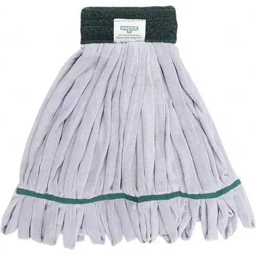 Wet Mop Loop: Clamp Jaw, Large, Gray Mop, Microfiber Wet Mop Loop: Clamp Jaw, Large, Gray Mop, Microfiber