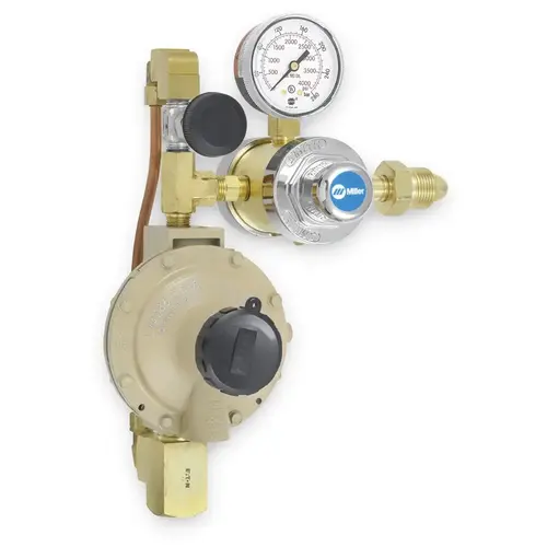 580 CGA Inlet Connection, 3,000 Max psi, Nitrogen Welding Regulator