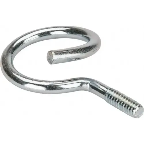 Threaded Bridle Ring: 1-1/4" Pipe, Steel, Zinc-Plated