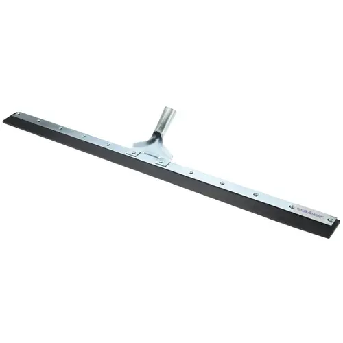 Squeegee: 36" Blade Width, Rubber Blade, Tapered Handle Connection Squeegee: 36" Blade Width, Rubber Blade, Tapered Handle Connection