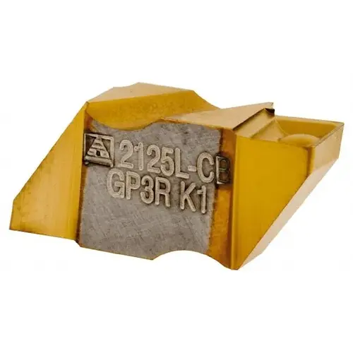 Grooving Insert: FLG2125CB GP3, Solid Carbide TiN Grooving Insert: FLG2125CB GP3, Solid Carbide TiN