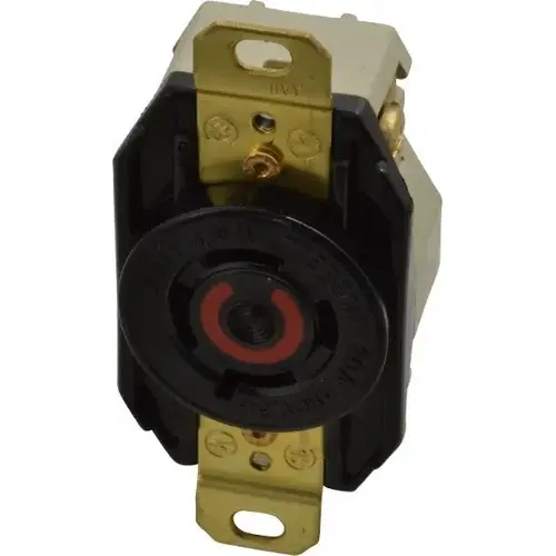 480 VAC, 20 Amp, L16-20R NEMA, Self Grounding Receptacle 480 VAC, 20 Amp, L16-20R NEMA, Self Grounding Receptacle