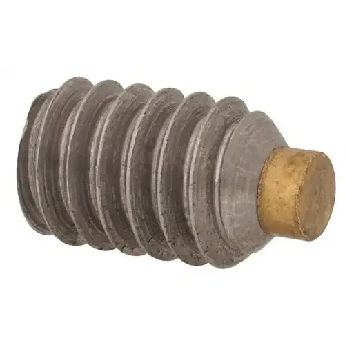 Set Screw: 1/4-20 x 3/8", Soft Tip Point, Stainless Steel, Grade 18-8 Set Screw: 1/4-20 x 3/8", Soft Tip Point, Stainless Steel, Grade 18-8