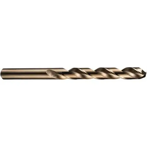 Jobber Drill: 1/16" Dia, 135 deg Point, Cobalt Bright/Uncoated Jobber Drill: 1/16" Dia, 135 deg Point, Cobalt Bright/Uncoated