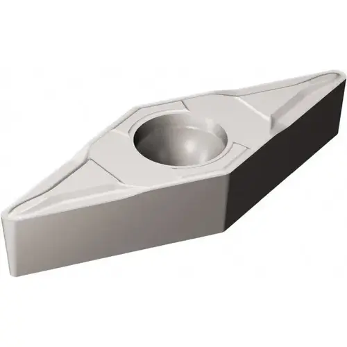 Turning Insert: VBMT331-PF 5015, Solid Carbide Bright/Uncoated Turning Insert: VBMT331-PF 5015, Solid Carbide Bright/Uncoated