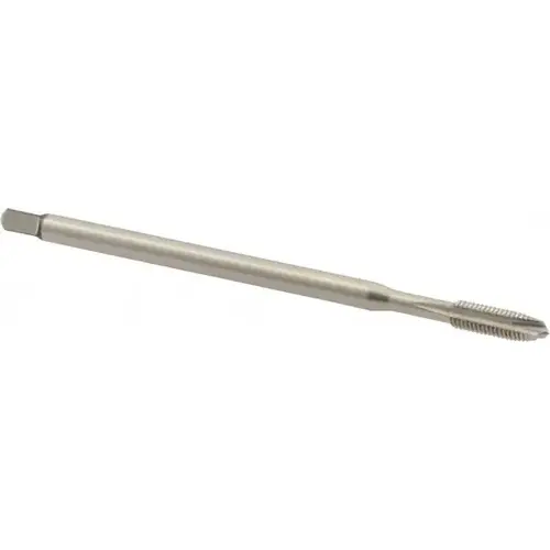 Extension Tap: M3 x 0.5, 3 Flutes, Bright/Uncoated, Cobalt, Spiral Point Extension Tap: M3 x 0.5, 3 Flutes, Bright/Uncoated, Cobalt, Spiral Point