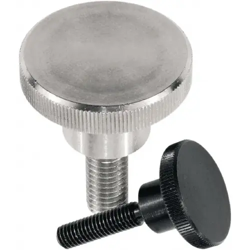 1.0718 Steel Thumb Screw: M6, Knurled Head
