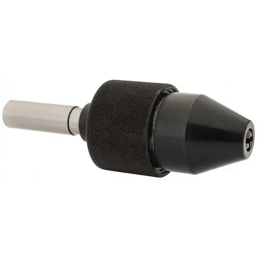 Drill Chuck: 1/32 to 1/2" Capacity, Integral Shank Mount, 1/2