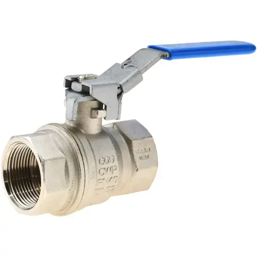 1-Way Manual Ball Valve: 1-1/4" Pipe, Full Port 1-Way Manual Ball Valve: 1-1/4" Pipe, Full Port