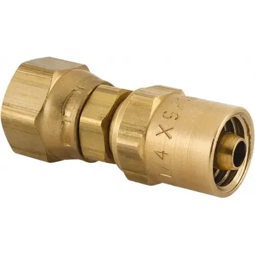 3/8 NPSM, Reusable Hose Female Swivel Fitting 3/8 NPSM, Reusable Hose Female Swivel Fitting