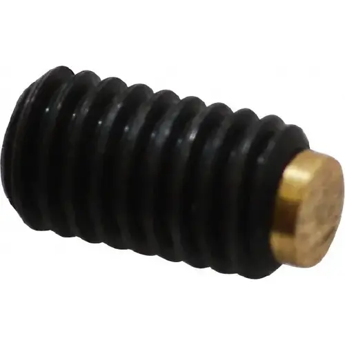 Set Screw: M6 x 1.00 x 10 mm, Soft Tip Point, Steel, Grade 5.8