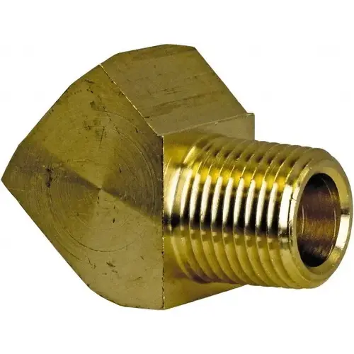 Industrial Pipe 45 degree Street Elbow: 1/2" Female Thread, 1/2" Male Thread, MNPT x FNPT Industrial Pipe 45 degree Street Elbow: 1/2" Female Thread, 1/2" Male Thread, MNPT x FNPT