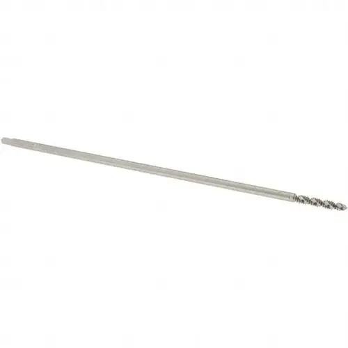 Extension Tap: 6-32, 2 Flutes, H3, Bright/Uncoated, High Speed Steel, Spiral Flute Extension Tap: 6-32, 2 Flutes, H3, Bright/Uncoated, High Speed Steel, Spiral Flute
