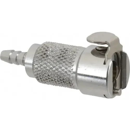 Push-to-Connect Tube Fitting: Coupling Body, Straight, 1/8" ID