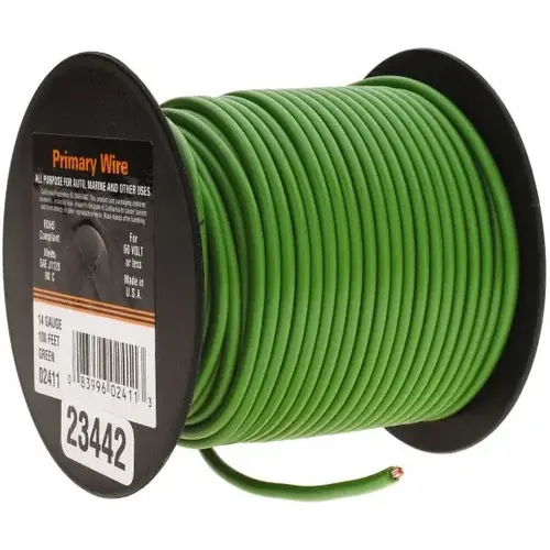 14 AWG Automotive Plastic Insulated, Single Conductor Wire 14 AWG Automotive Plastic Insulated, Single Conductor Wire