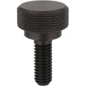 Morton Machine Works 3409 C-12L14 Steel Thumb Screw: 1/4-20, Knurled Head