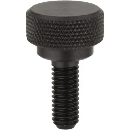C-12L14 Steel Thumb Screw: 1/4-20, Knurled Head