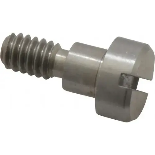 Precision Shoulder Screw: 5/16" Shoulder Dia, 1/4" Shoulder Length, 1/4-20, 0.438" Thread Length, 18-8 & 303, Stainless Steel, Slotted Precision Shoulder Screw: 5/16" Shoulder Dia, 1/4" Shoulder Length, 1/4-20, 0.438" Thread Length, 18-8 & 303, Stainless Steel, Slotted