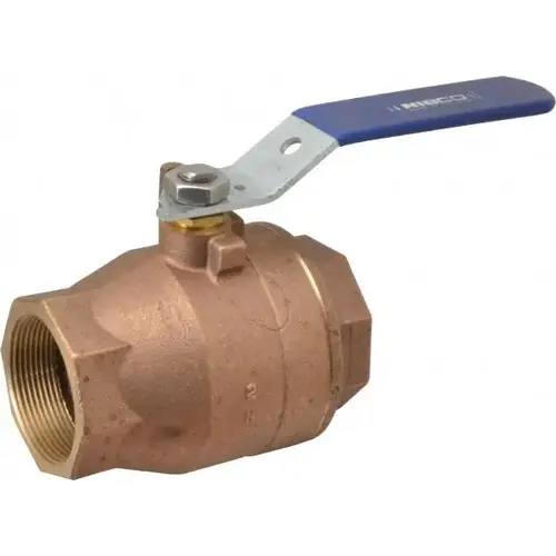 T-585-70-66 Two-Piece Bronze Ball Valve - Stainless Steel Trim, Threaded End Connections T-585-70-66 Two-Piece Bronze Ball Valve - Stainless Steel Trim, Threaded End Connections