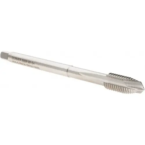 Extension Tap: M8 x 1.25, 3 Flutes, Bright/Uncoated, Cobalt, Spiral Point Extension Tap: M8 x 1.25, 3 Flutes, Bright/Uncoated, Cobalt, Spiral Point