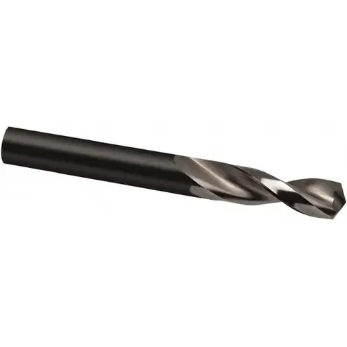 Screw Machine Length Drill Bit: 5.10 mm Dia, 130 deg Point, High-Speed Steel Bright/Uncoated Screw Machine Length Drill Bit: 5.10 mm Dia, 130 deg Point, High-Speed Steel Bright/Uncoated