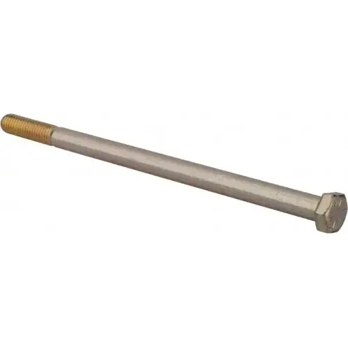 Hex Head Cap Screw: 3/8-16 x 7", Grade 8 Steel, Zinc Yellow Dichromate Finish Hex Head Cap Screw: 3/8-16 x 7", Grade 8 Steel, Zinc Yellow Dichromate Finish