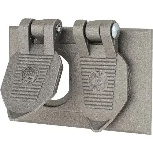 Weather Proof Electrical Box Cover: Aluminum