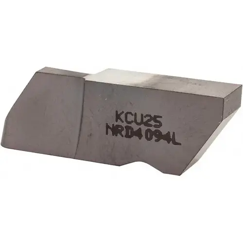 Grooving Insert: NRD4094 KCU25, Solid Carbide AlTiN Grooving Insert: NRD4094 KCU25, Solid Carbide AlTiN