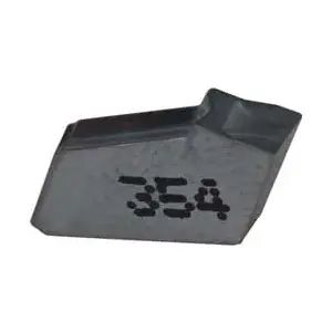 Iscar 6002667-XCP10 Cutoff Insert: GFL 2.4 8D IC-354, Carbide, 2.4 mm Cutting Width - pack of 10