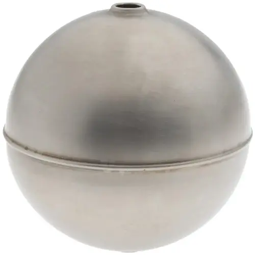 3" Diam, Spherical, Tubed Through Connection, Metal Float 3" Diam, Spherical, Tubed Through Connection, Metal Float