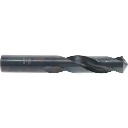 Screw Machine Length Drill Bit: 3/4" Dia, 118 degree Point, High Speed Steel Oxide Screw Machine Length Drill Bit: 3/4" Dia, 118 degree Point, High Speed Steel Oxide