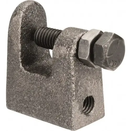 Top Clamp: 1/8 to 3/4" Flange Thickness, 2" Flange Width, 3/8" Rod Top Clamp: 1/8 to 3/4" Flange Thickness, 2" Flange Width, 3/8" Rod