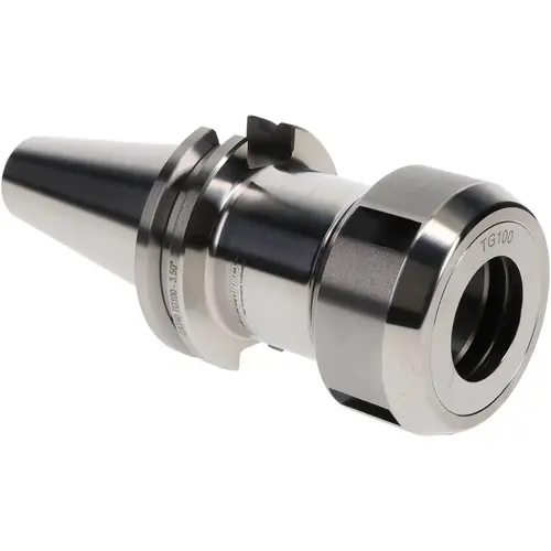 Collet Chuck: 1" Capacity, Single Angle Collet, Taper Shank