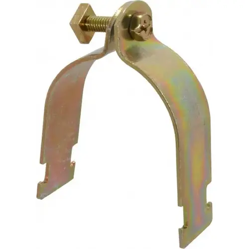 2-1/2" Pipe, 12 Gauge Framing Channel & Strut Mounted Clamp 2-1/2" Pipe, 12 Gauge Framing Channel & Strut Mounted Clamp