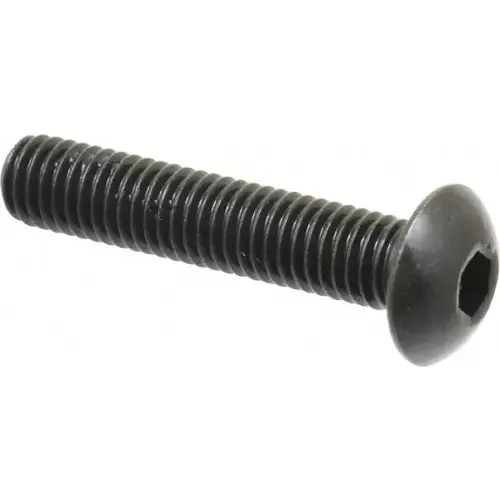 M5x0.80 25mm Length Under Head Hex Socket Drive Button Socket Cap Screw - pack of 100